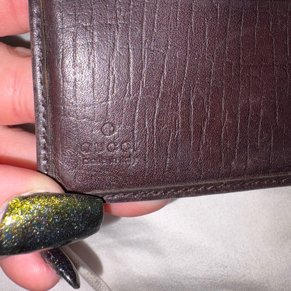 AUTHENTIC Gucci Sherry Jackie Compact Wallet - Picture 9 of 9